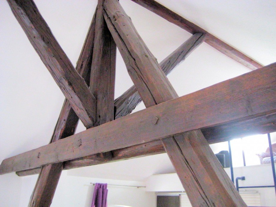 Balkenlage Obergeschoss Maisonettewohnung Holzminden