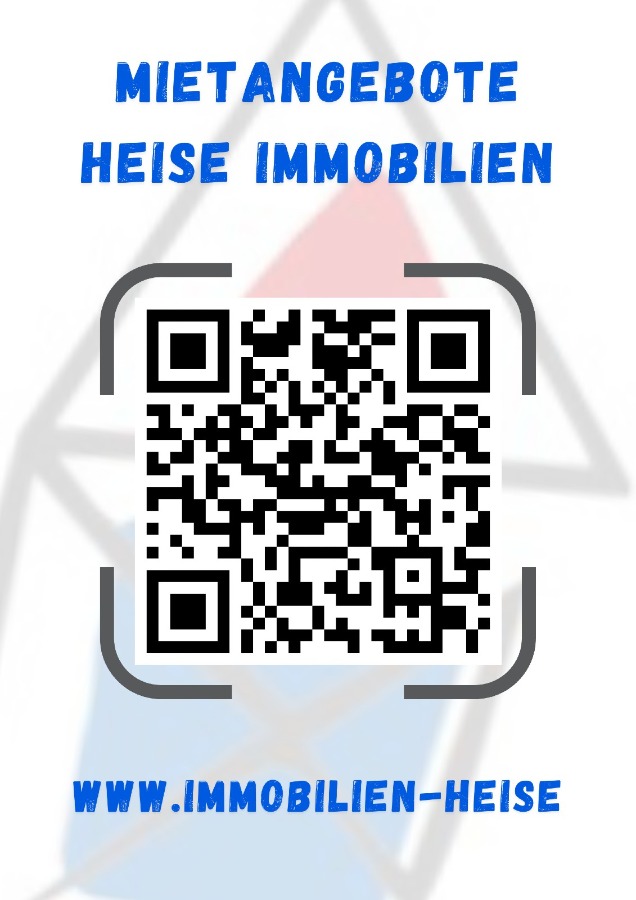 Heise Immobilien Mietangebote - QR-Code Etagenwohnung Holzminden