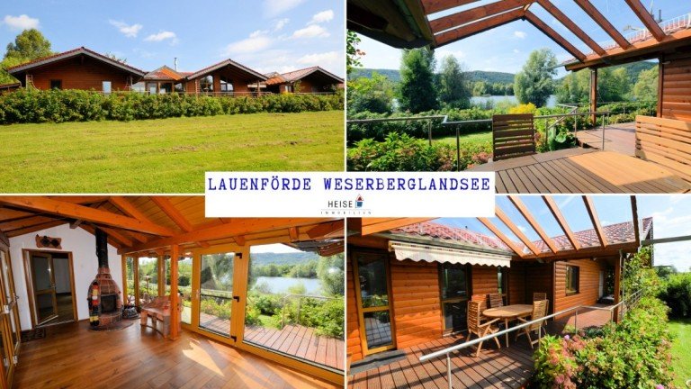 Erstklassige Lage direkt am Weserberglandsee in Lauenförde* Drei zusammengelegte Wohnhäuser am Weserberglandsee* Bauja ...