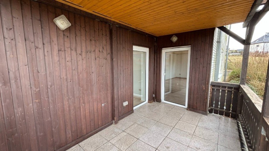 Balkon - www.immobilien-heise.de Erdgeschosswohnung Eschershausen