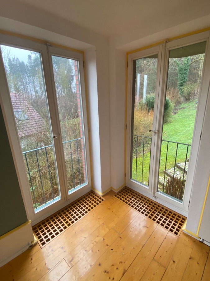 Heise Immobilien - Wohnhaus in H�xter - Obergeschoss Ausblick Zimmer Einfamilienhaus H�xter