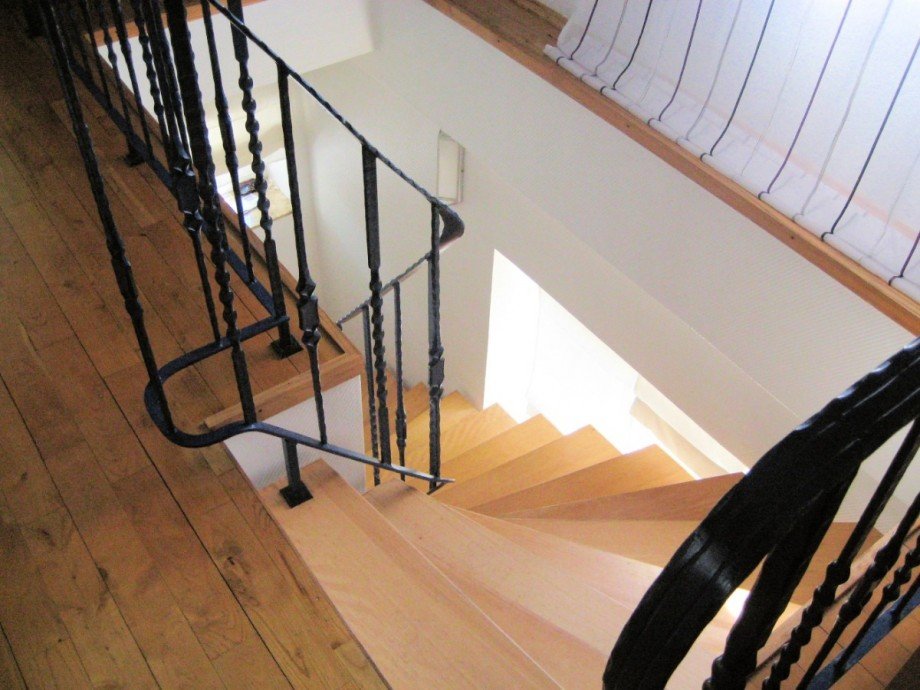 Treppe Obergeschoss Maisonettewohnung Holzminden