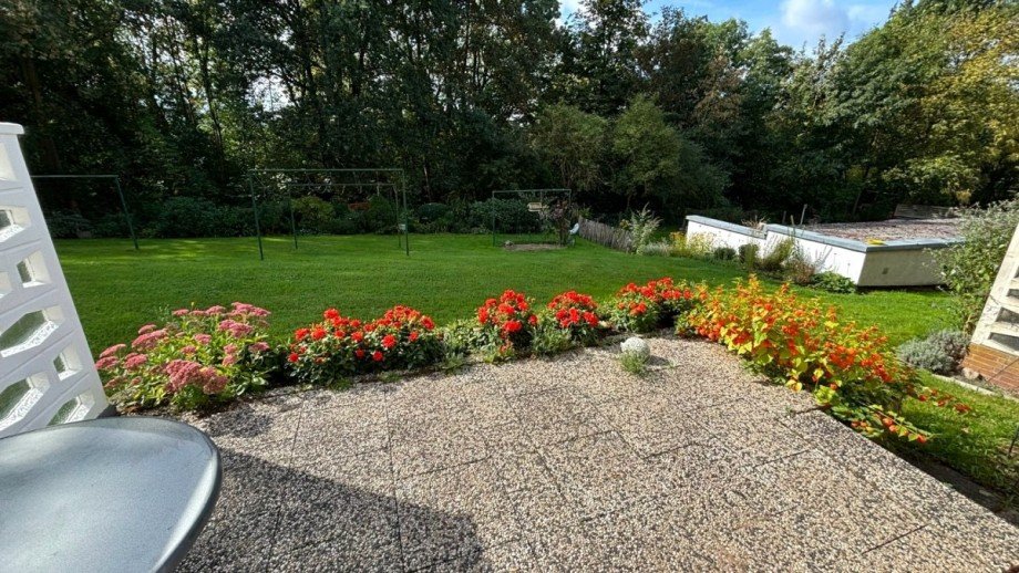 Terrasse / Garten - www.immobilien-heise.de Erdgeschosswohnung Holzminden