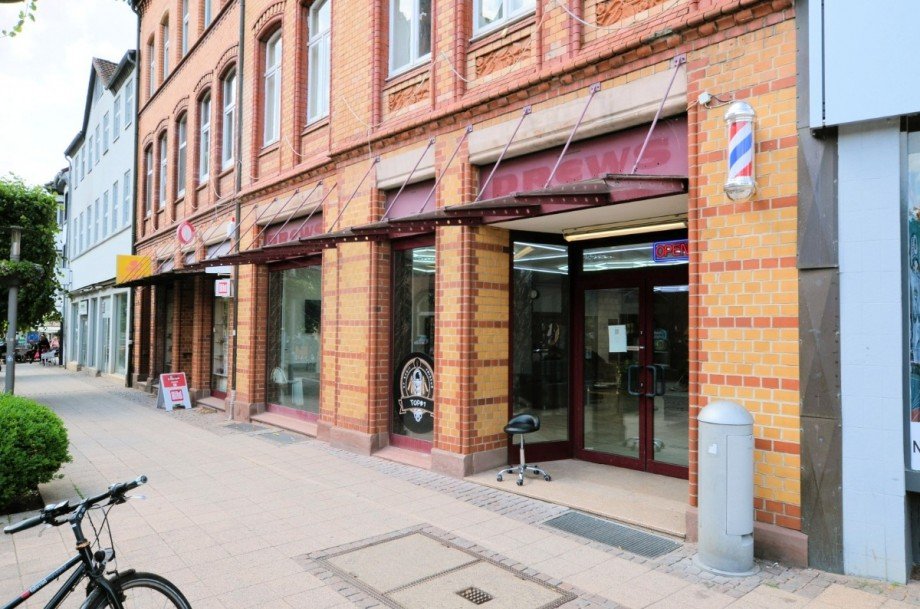 Ansicht Fu�g�ngerzone Mehrfamilienhaus Holzminden