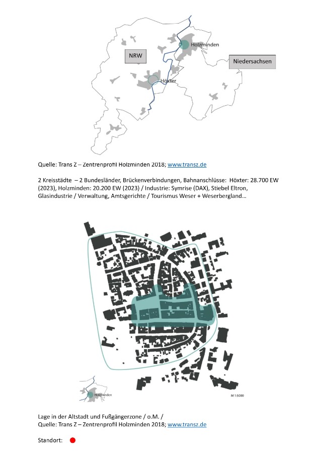 Lage Ladenlokal Holzminden