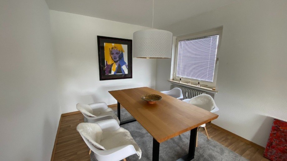 Essbereich im Wohnzimmer - www.immobilien-heise.de Etagenwohnung H�xter