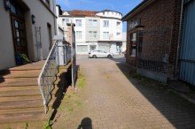 Hofeinfahrt Kanzlei *** VERKAUFT 2025 *** Wohn- u. B�rohaus in zentraler Lage  - Haarmannplatz Holzminden