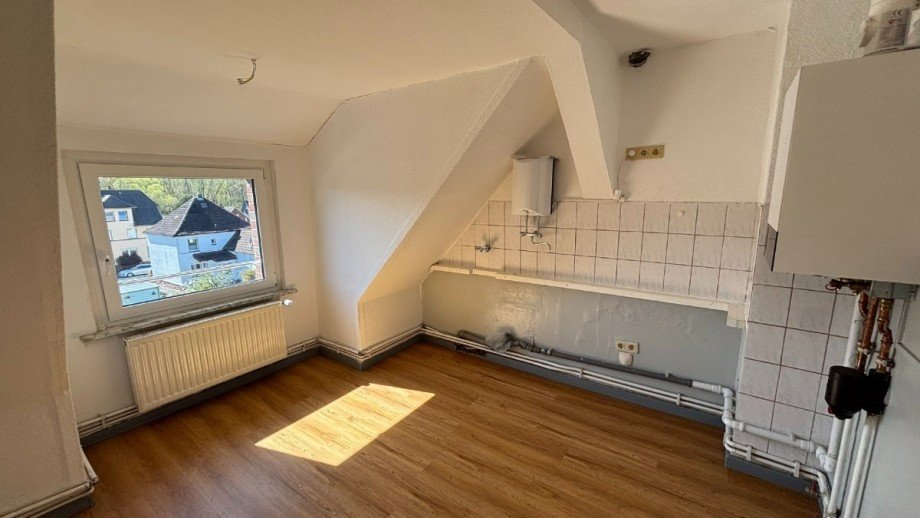 K�che - www.immobilien-heise.de Dachgeschosswohnung Holzminden