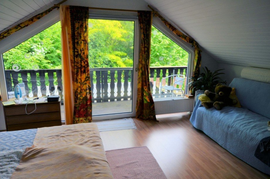 Obergeschoss Schlafzimmer rechts Einfamilienhaus Heinade